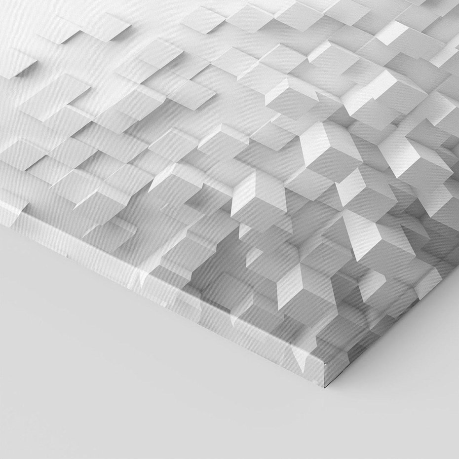 Obraz na płótnie 100x70 - Głębia abstrakcji - ściana, 3D
