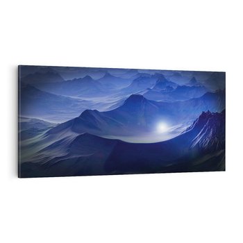 Obraz na płótnie 120x60 - Górska sceneria - krajobraz, góry