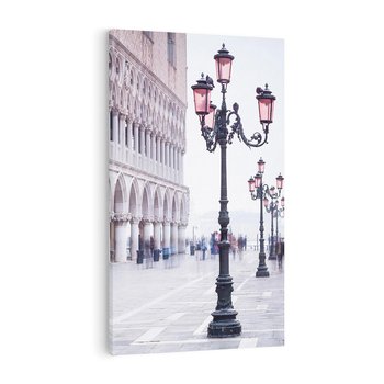 Obraz na płótnie 80x120 - Przemijający urok miasta - miasto, uliczka