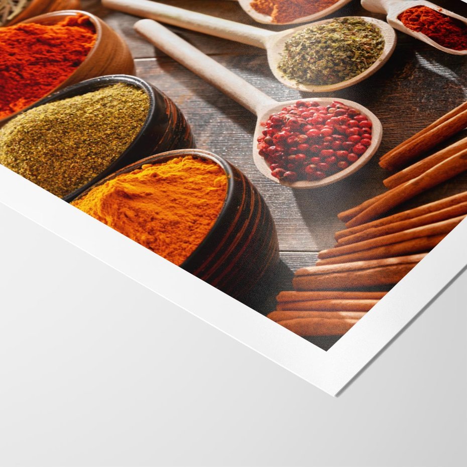 Plakat bez ramy 50x70 - Smakowite Aromaty - przyprawy, kuchnia