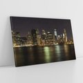 Obraz na płótnie 120x80 - Nowy Jork nocą - New York, Nowy