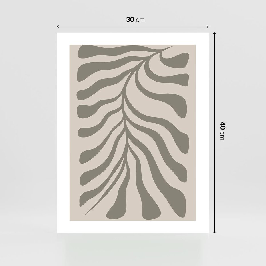 Plakat bez ramy 30x40 - Zaklęte Kształty - nowoczesna sztuka, plakat modern