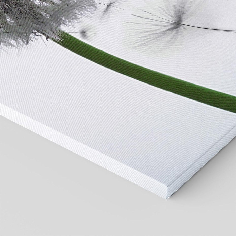 Obraz na płótnie 80x120 - Lekkość Przemijania - dmuchawiec, makro