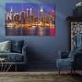 Obraz na płótnie 120x80 - Dusza Ameryki: miasto nieprzespanych nocy - Ameryka, USA