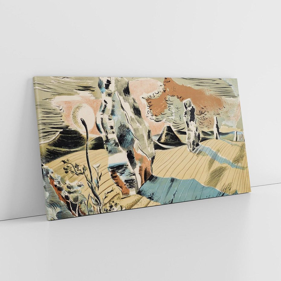 Obraz na płótnie 120x60 - Avebury (1937), Paul Nash - Reprodukcja - reprodukcja, obraz na płótnie