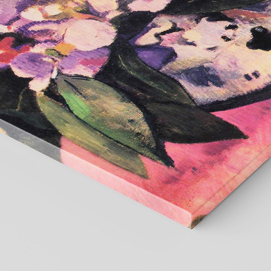 Obraz na płótnie 140x70 - Still Life with Head-Shaped Vase and Japanese Woodcut 1889, Paul Gauguin - Reprodukcja - reprodukcja, obraz na płótnie