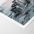 Plakat bez ramy 30x40 - Stary Kościół w Górach - stary kościół, ruiny