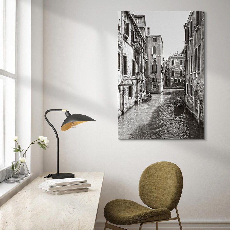 Obraz na płótnie 80x120 - Zabłądzić w Wenecji - wenecja, kanały