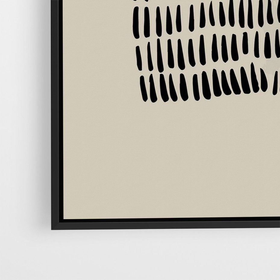 Obraz w ramie 70x100 - Echa Zapomnianych Wymiarów - nowoczesna sztuka, plakat - rama czarna