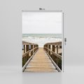 Obraz na płótnie 70x100 - Morze i drewniany pomost - morze, pomost