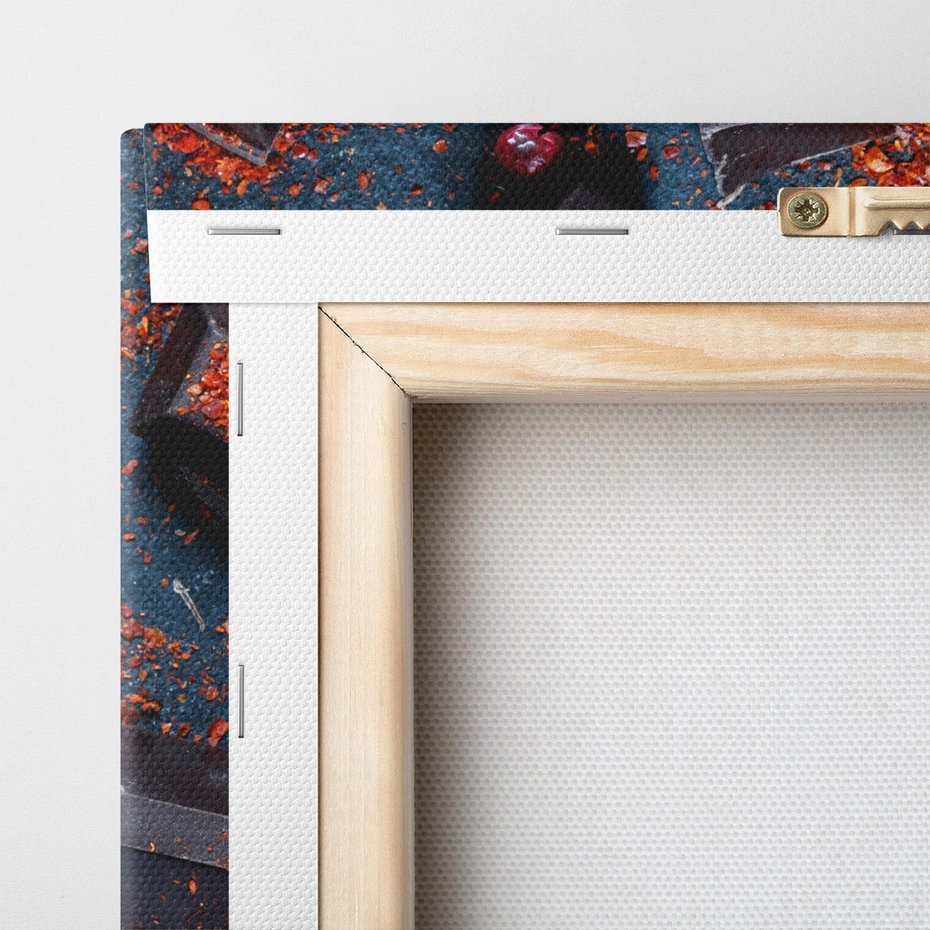 Obraz na płótnie 40x40 - Papryka w Restauracji - restauracja, papryka