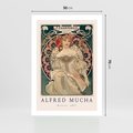 Plakat bez ramy 50x70 - Piękno Art Nouveau - plakat, obraz