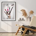 Plakat bez ramy 30x40 - Moda, makijaż i relaks - moda, makijaż