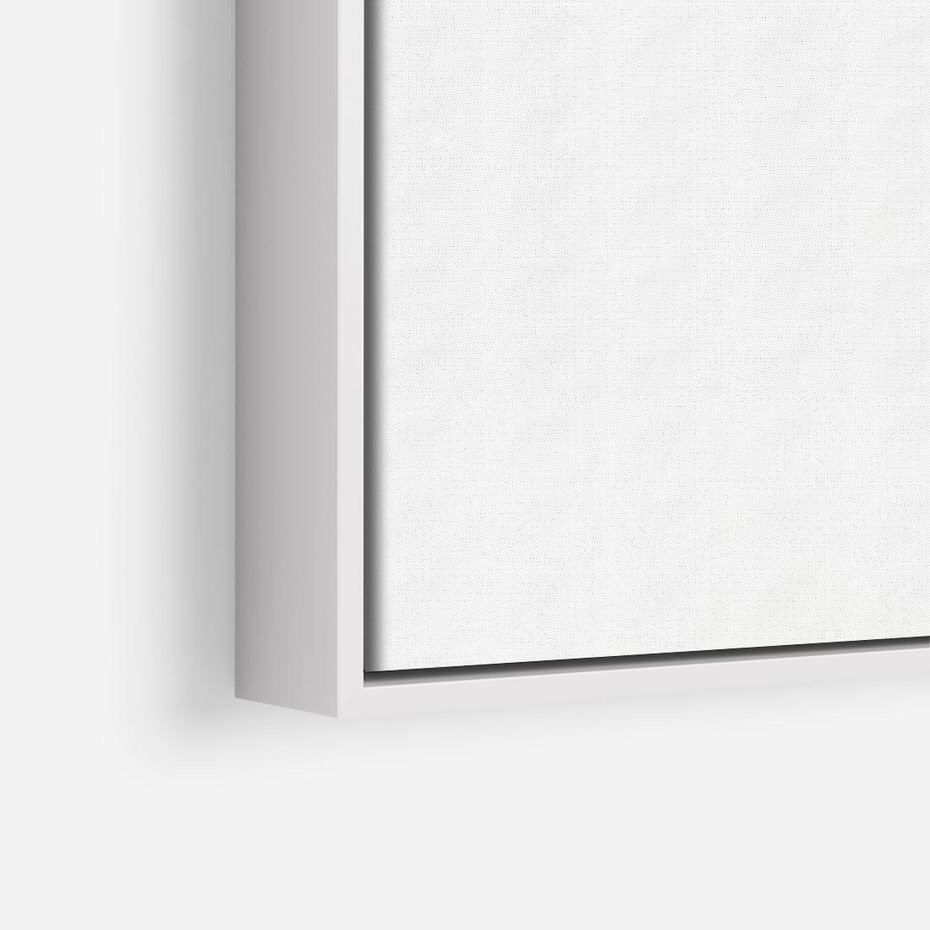 Obraz w ramie 100x70 - Przyjemność dla Oczu - złote, liście - rama biała