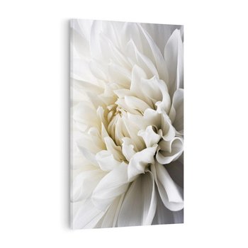 Obraz na płótnie 70x100 - Białe Kwiaty Delikatności - białe, kwiaty