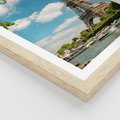 Plakat w ramie 40x50 - Paryż Eiffla - Paryż, Eiffla - rama drewno