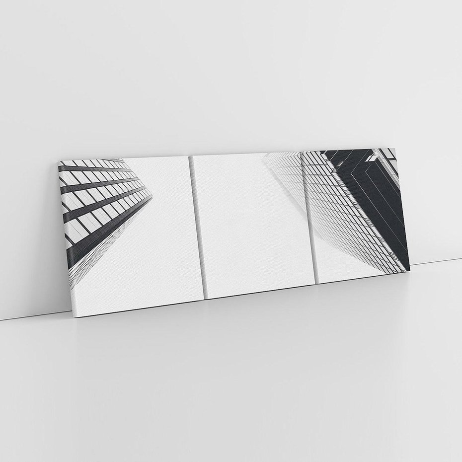 Obraz na płótnie 90x30 - Nowoczesna Dynamika - perspektywa, wieżowce