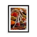 Plakat w ramie 30x40 - Smakowite Aromaty - przyprawy, kuchnia - rama czarna