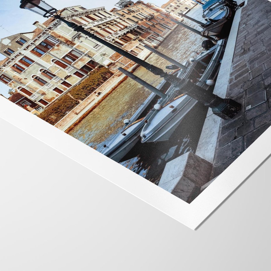 Plakat bez ramy 21x30 - Kanały Wenecji - Wenecja, kanały