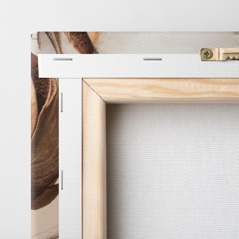 Obraz na płótnie 80x120 - Bawełniana melancholia - bawełna, suche