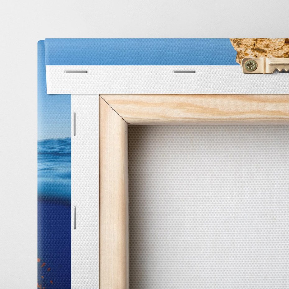 Obraz na płótnie 70x70 - Rafa koralowa w oceanie - rafa, koralowa