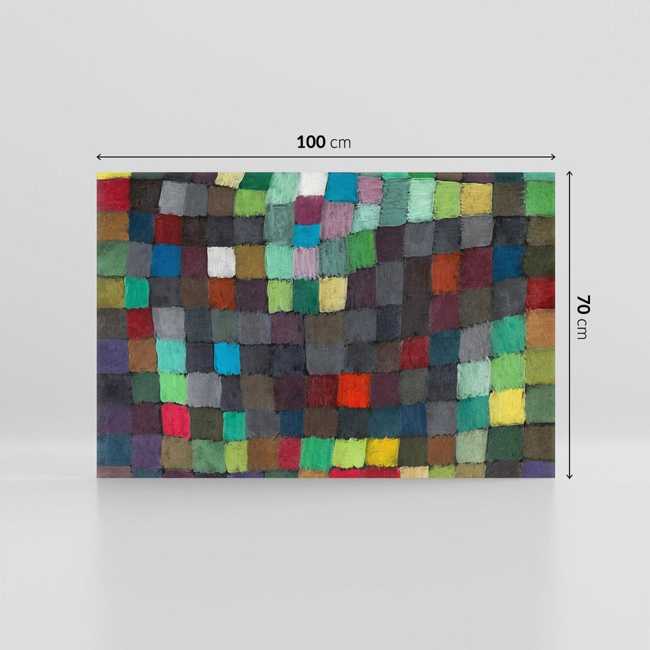 Obraz na płótnie 100x70 - May Picture 1925, Paul Klee - Reprodukcja - reprodukcja, obraz na płótnie