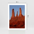 Plakat bez ramy 50x70 - Wielki Kanion - majestat pustyni - Wielki Kanion, pustynia