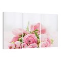 Obraz na płótnie 120x80 - Bukiet Róż - róże, bukiet