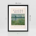 Plakat w ramie 30x40 - Claude Monet: Reprodukcja - Claude Monet, reprodukcja plakat - rama czarna