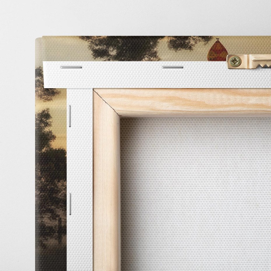 Obraz na płótnie 120x80 - Krajobraz drogowy - krajobraz, droga