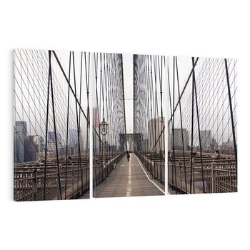 Obraz na płótnie 120x80 - Nowoczesna Linia - most, nowoczesna