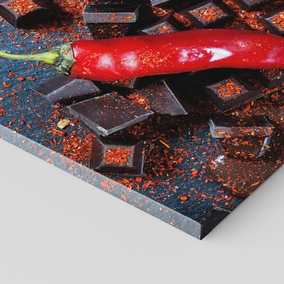 Obraz na płótnie 50x50 - Papryka w Restauracji - restauracja, papryka