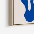 Obraz w ramie 50x70 - Bezgraniczna Galeria Plam - abstrakcja, nowoczesny plakat - rama drewno