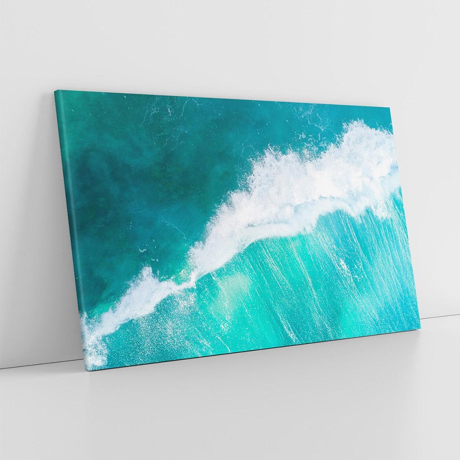 Obraz na płótnie 100x70 - Siła i Spokój - morze, ocean