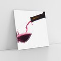 Obraz na płótnie 70x70 - Radość w smaku wina - wino