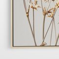 Obraz w ramie 80x120 - Delikatne gipsówki - gipsówka, suche - rama drewno