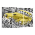 Obraz na płótnie 120x80 - Retro Auto: Wspomnienie Minionych Czasów - samochód, auto