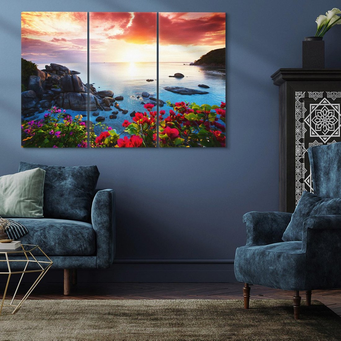 Obraz na płótnie 120x80 - Rajskie plaże Tajlandii - Tajlandia, plaża