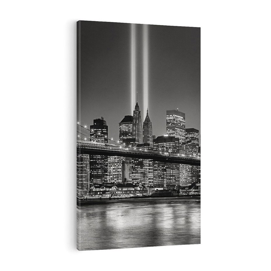 Obraz na płótnie 70x100 - Miasto ożywione nocą - miasto, noc