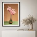 Plakat bez ramy 30x40 - Wyjątkowy monstera - monstera, liść