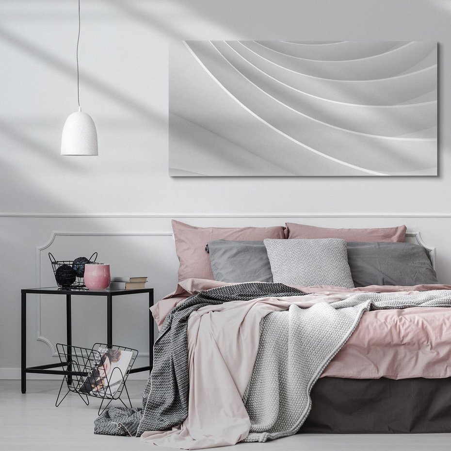 Obraz na płótnie 120x60 - Geometryczna Harmonia - geometryczne, kształty