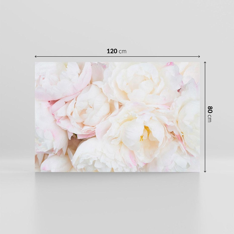 Obraz na płótnie 120x80 - natura w pełnym rozkwicie - kwiaty