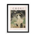 Plakat w ramie 50x70 - Sztuki Choki w Twoim Domu - reprodukcja, rycina - rama czarna