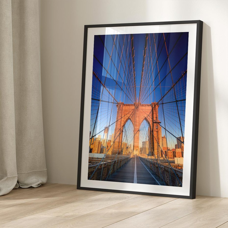 Plakat bez ramy 21x30 - Most architektoniczne arcydzieło - most, architektura