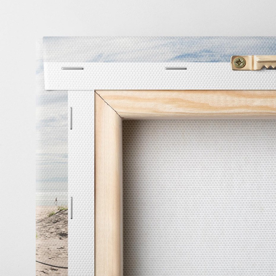 Obraz na płótnie 30x30 - Ścieżka na plaży - plaża, ścieżka