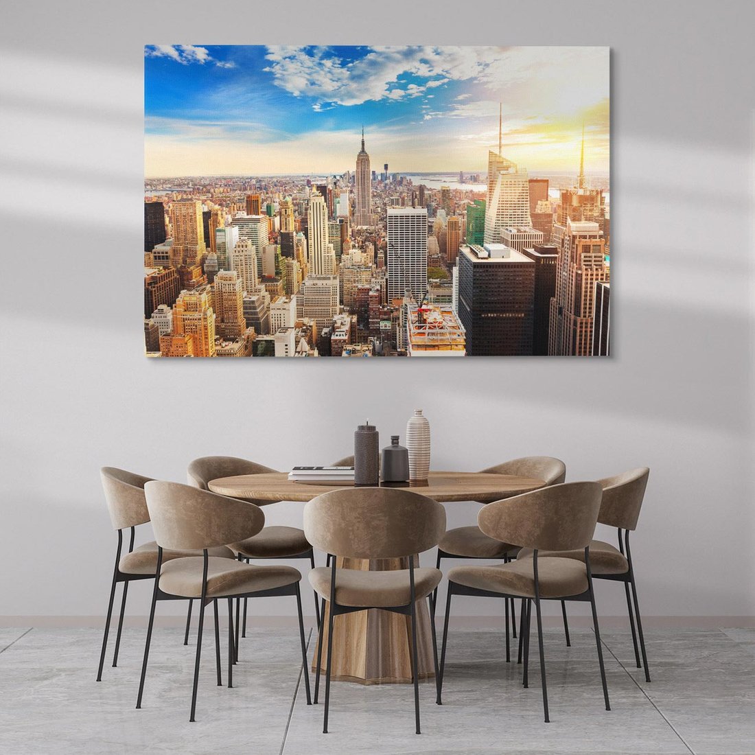 Obraz na płótnie 100x70 - Pulsujące Serce Nowego Jorku - Manhattan, Nowy Jork