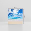 Obraz na płótnie 40x40 - Wakacyjna plaża - plaża, wakacje