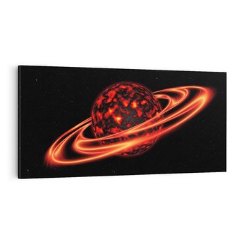 Obraz na płótnie 120x60 - Między gwiazdami - kosmos