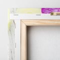 Obraz na płótnie 60x60 - Relaksujące spa w otoczeniu orchidei - spa, świece