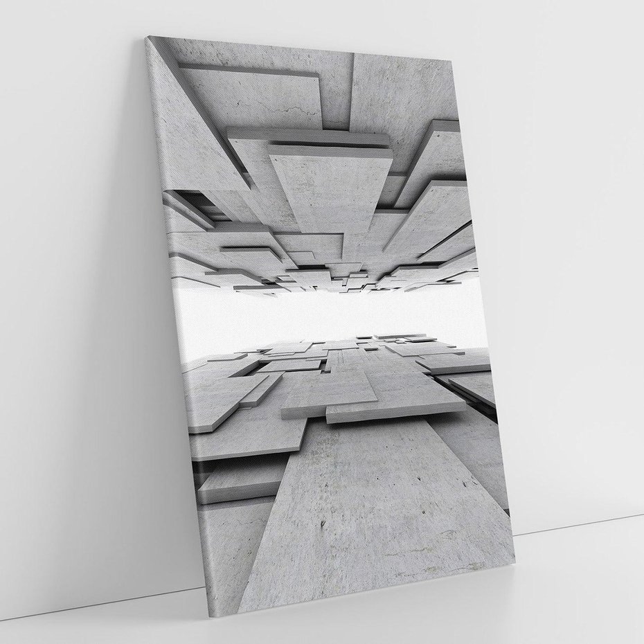 Obraz na płótnie 70x100 - Architektura 3D - architektura, 3D